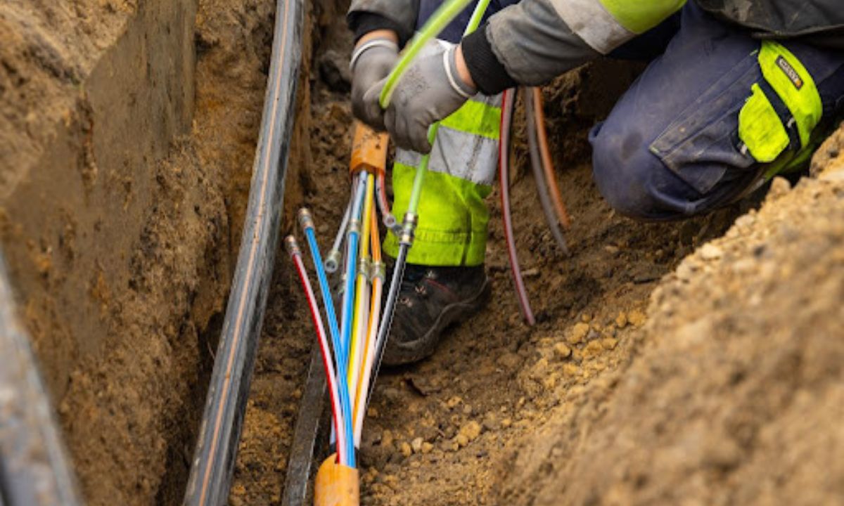 Installation fibre optique BF Connectivity