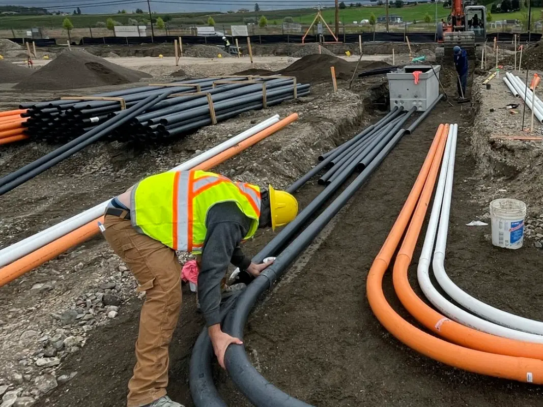 Installation gaines fourreaux BF Connectivity